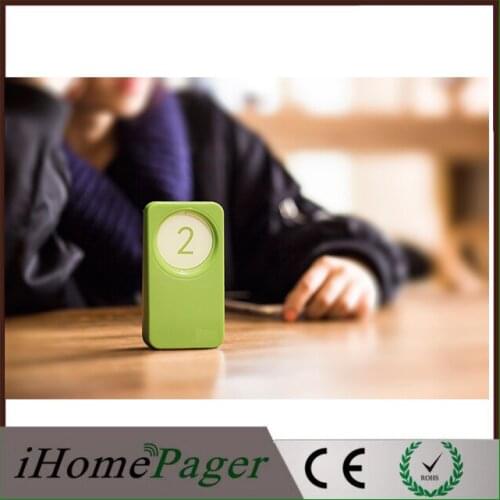 Coffee restaurant equipment kitchen to waiter paging system pagers can track table location