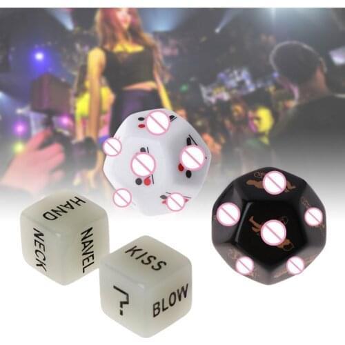 4pcs/set Sides Sex Funny Dice Game Toy Set Adult Couple Bachelor Party Gift Love My07 21 Dropshipping