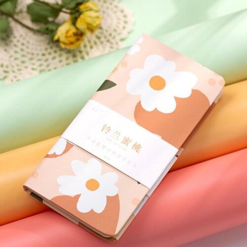 "Young Flowers" Hard Cover Diary Monthly Weekly Planner Agenda Scheduler Beautiful Journal Pocket Memo
