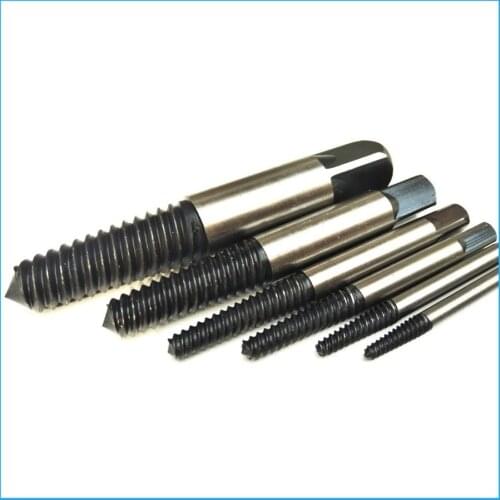 Screw Extractor Center Drill Bits Guide Set Broken Damaged Bolt Remover Removal Speed Easy Out step drill