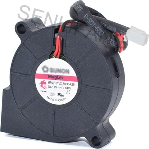 Brand new MF50151VX-B00C-A99 5015 12V Blower cooling fan