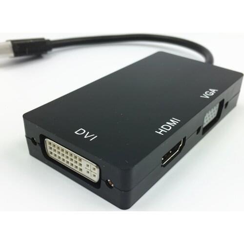 Mini DP to VGA HDMI DVI Converter Lightning Surface Pro3 Connected to TV Projector