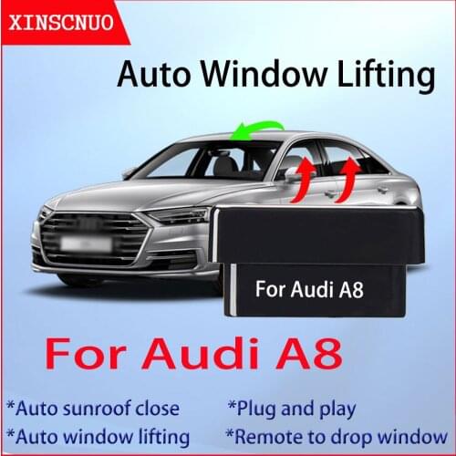 Car OBD Window Closer For Audi A8 Auto Lift Device Remote Control Close Open Pause Windows plug and play