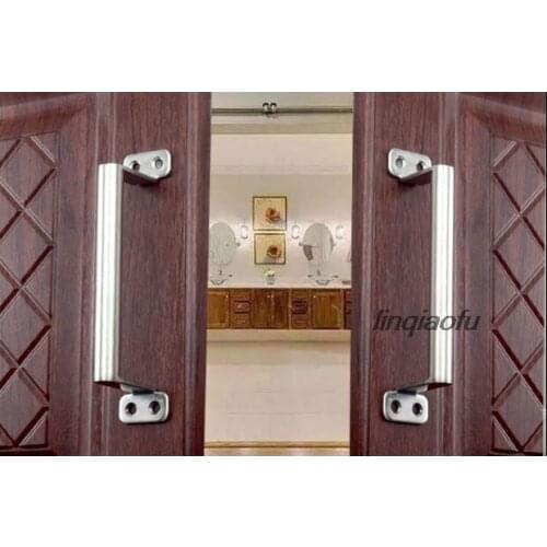 Stainless steel handle access door handle fire door latch Security door sliding door and window handle