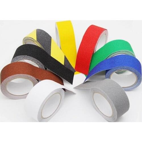5CM*5M Stairs Floor Bathroom Grind Arenaceous Antiskid PVC Rough Side Warning Safety Self-adhesive Non-slip Tape