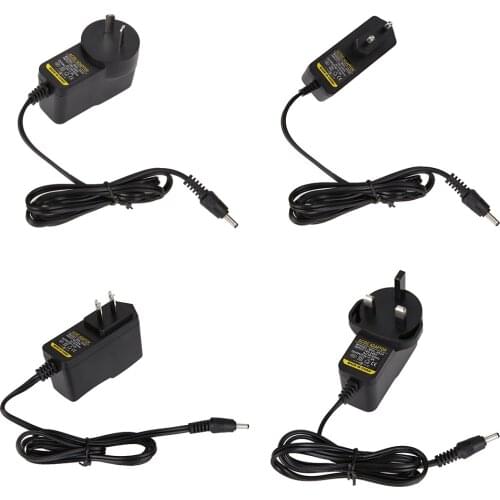 AC 110-240V to DC 5V 2A Wall Plug Power Charger Adapter 3.5mm*1.35mm Power Supply Adaptor Converter AU/EU/UK/US Standard