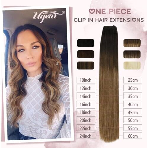 Ugeat Clip On Hair Extensions