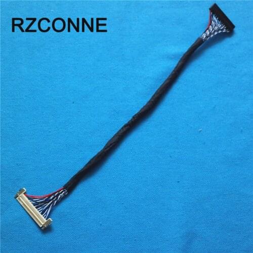 FIX-30-S8 Universal LVDS Cable FIX 30Pin 2ch 8 bit w/ lock for 17''-26'' LCD Controller Panel Monitor