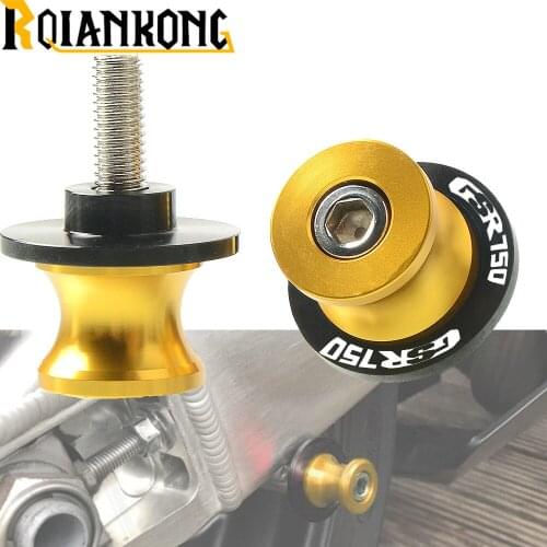 CNC stand screws For SUZUKI GSR750 GSR 750 2011 2012 2013 2014 8mm Motorcycle Accessories Swingarm Sliders Spools Stand Screws