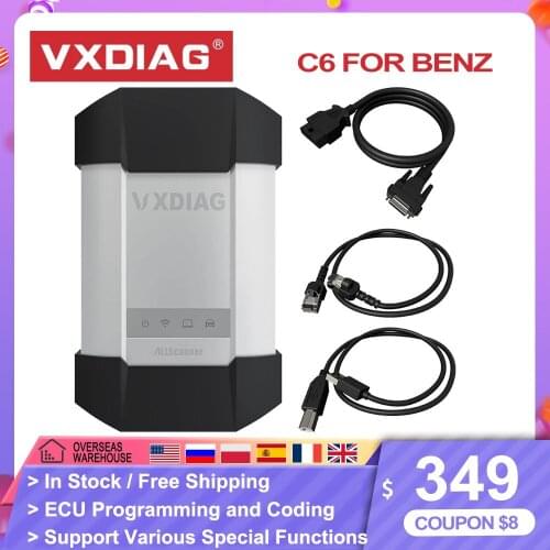 VXDIAG VCX OBD2 Diagnostic Tools For BMW For Benz For Mercedes For Rolls Royce WIFI Equipment Code Reader Key Programming Coding