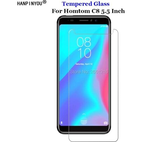 For Homtom C 8 Tempered Glass 9H 2.5D Premium Screen Protector Film For Homtom C8 5.5"