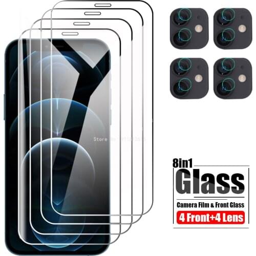 Camera Protective Glass For iPhone 11 Pro 12 Mini 6 7 8 Plus Tempered Glass On i Phone SE 2020 X XR XS Max Screen Protector Film