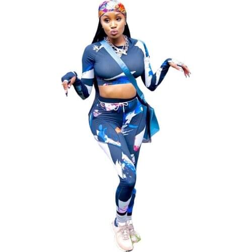 Adogirl Women Two Piece Set Tracksuit