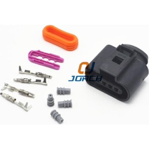 Free shipping 10ets 4pin VW Passat Audi electric sensor plug ignition coil auto waterproof connector 1717893