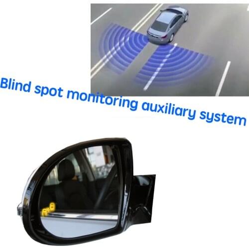 Car BSD BSM BSA Blind Area Spot Warning Drive Mirror Rear Radar Detection System For Haval H6 2013~2016