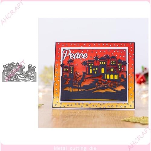 The City Lace Metal Cutting Dies for DIY Scrapbooking Photo Album Decorative Embossing Paper Card Crafts Die 2021