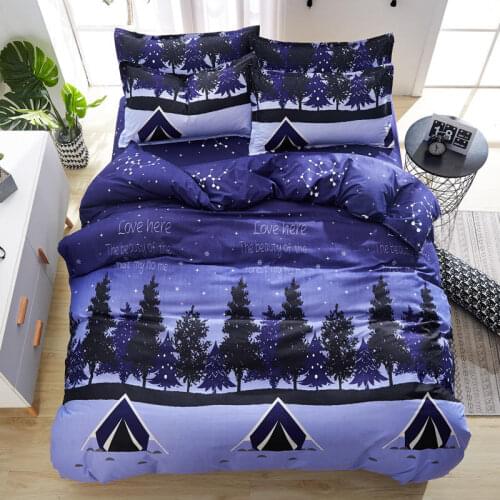 Comforter Bedding Set Plaid Black White Bedding Sets Simple Linen Boy Girl Kid Adult Duvet Cover Pillowcase Flat Sheet Twin King