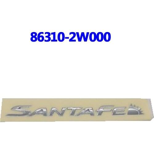LOGO emblem mark symbol for hyundai santafe DM all new SANTAFE DM 863102W000 SANTA FE letters emblem 1 order