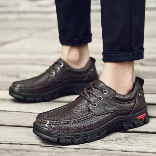 Leather Casual Shoes Men Zapatos Casuales Para Hombre Men Casual Sport Shoes Black Leisure Hot Sneakers Causal For 2020 Sapatos