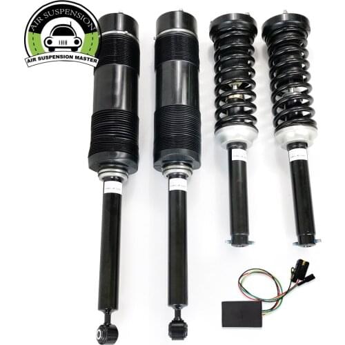 1 set of 4 pcs Coil Spring coversion kit for Mercedes S-Class 1998-2006 W220 w/Airmatic, w/o 4MATIC 2203202438 2203205013