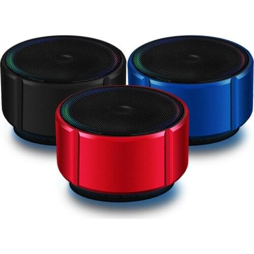 New metal Bluetooth speaker Outdoor card computer bass mini Bluetooth audio room