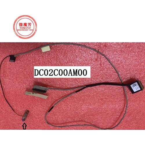 Laptop NEW original LVDS LCD EDP Video cable for lenovo Yoga 260 X260 L560 L570 AILL1 EDP W LED DC02C00AM00 00NY617