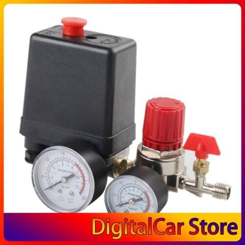 Pressure Switch Air Valve Manifold Compressor Control Regulator Gauges Inflators Auto Parts Maintenance