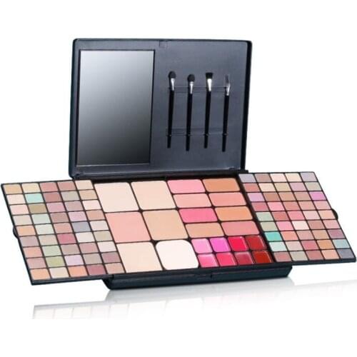 Hot Brand Folding Case makeup kit,Fashion cosmetics set,Beauty gift,Grooming powder Concealer,Magic Eyebrow, Charming eyeshadow