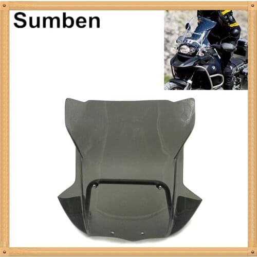 R1200GSA 05-12 Windshield Windscreen w/ Wind Shield Support Holder for BMW R1200GS ADV 2005 2006 2007 2008 2009 2010 2011 2012