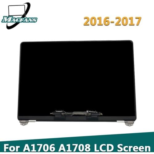 Brand New A1706 A1708 LCD Screen 2016-2017 for MacBook Pro Retina 13" A1708 A1706 Display Assembly Replacement Space Gray/Silver