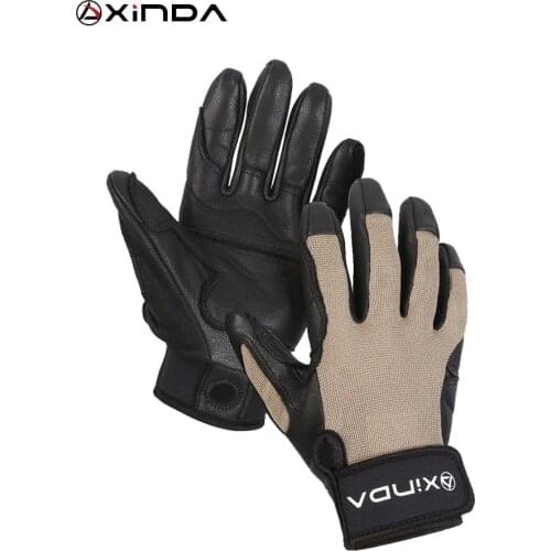 Xinda Outdoor Tactical Gloves SRT Army Military Bicycle Airsoft Hiking Climbing Shooting Paintball Camo Sport Full Finger Glove