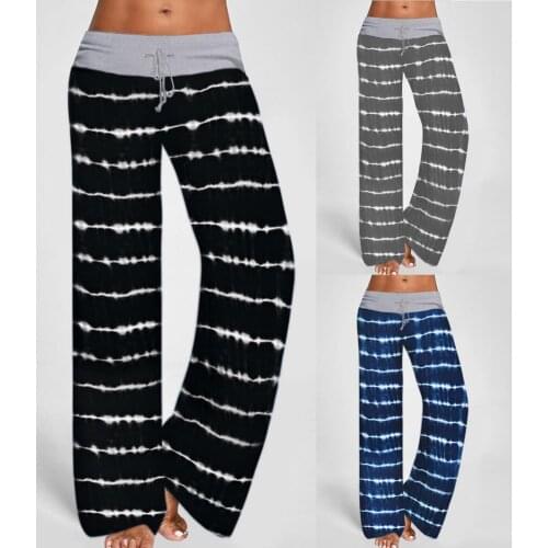 Women Casual Loose Trousers Indian Strip Printed Baggy Boho Aladdin Harem Pants Bohemian Travel Lounge Festival Beach Pants