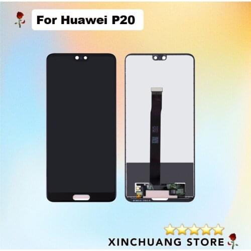 Original Quality LCD For Huawei P20 With Touch Glass Digitizer Assembly Display Screen Replacement Parts