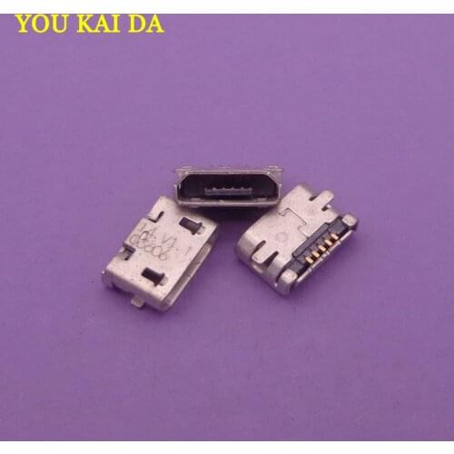 5pcs/lot Charge port micro mini usb jack socket Connector for Nokia 207 208 220 Dual SIM 230 Asha 500 503 710 Lumia Cell Phones