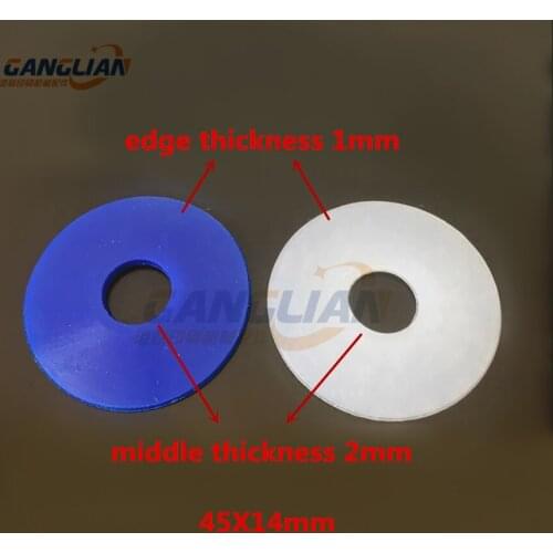 100 Pieces Sucker 45*14*2*1mm Die Cutting Machine Silicone Sucker