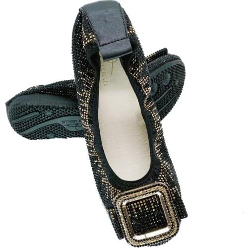 168-33 Luxury Ballerina Shoes Casual Daily Life Walking Shoes Womens Ballet Flats Wedding Party Dancing Flats for Ladies Girls