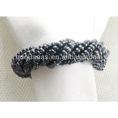 Aliexpress acrylic napking ring with polybag