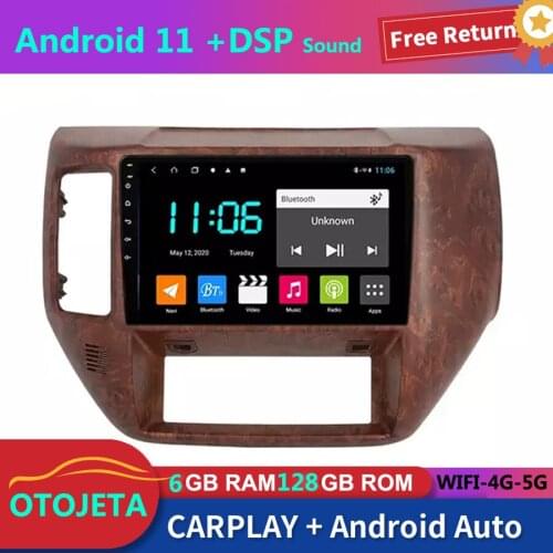 For Nissan Patrol 2011 - 2015 Car Radio Stereo GPS Navigator Autoradio 2Din Android 11 Bluetooth Multimedia Player Receiver