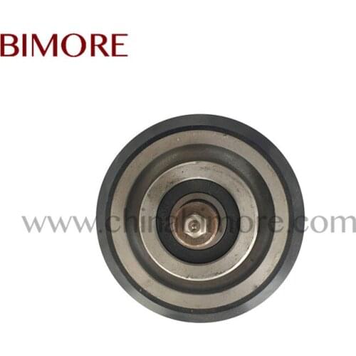 BIMORE 125x25x6203 Elevator guide shoe roller E311 E411 OD:125mm Bearing 6203