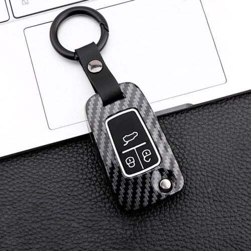 Carbon Fiber ABS Remote Car Key Cover Case for Opel Vauxhall Astra J Corsa E Insignia Zafira C for Chevrolet Cruze Aveo Lova