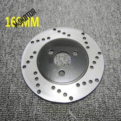 160mm Dia. Brake Disc For Suzuki AG100 V100 V125 Scooter Chinese QJ KEEWAY Motorcycle ATV Moped Go Kart Spare Part