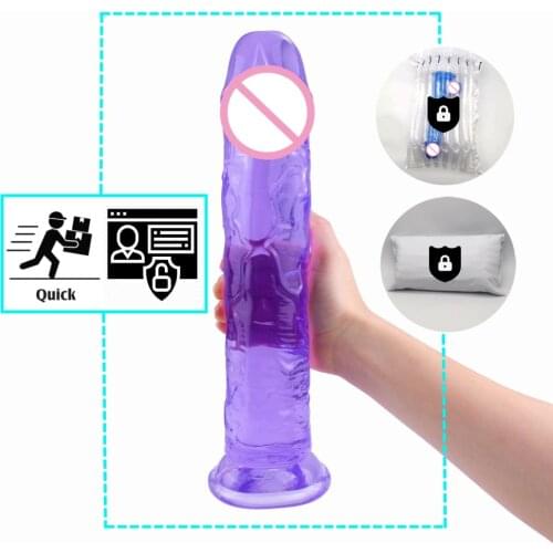 Erotic Cock Adults Toys Sex Shop Big Lifelike Penis Butt Plug For Woman Anal Sex Toy 18-32CM Realistic Huge Suction Cup Dildo