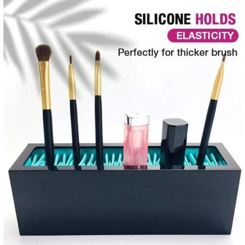 Cosmetics Storage Box Portable Small Desktop Storage Basket Commodity Shelf for Makeup Brush Lipsticks