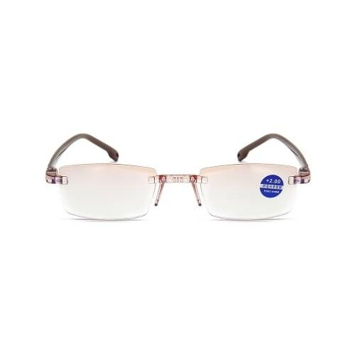 Hot Reading Glasses Anti-blue light lenses Retro Business Hyperopia Prescription Eyeglasses