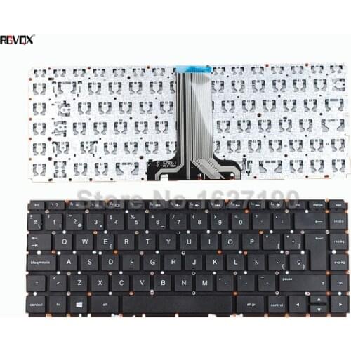 New SP Keyboard Laptop For hp Pavilion 14-ab BLACK Without FRAME,Win8 Repair Notebook Replacement keyboards