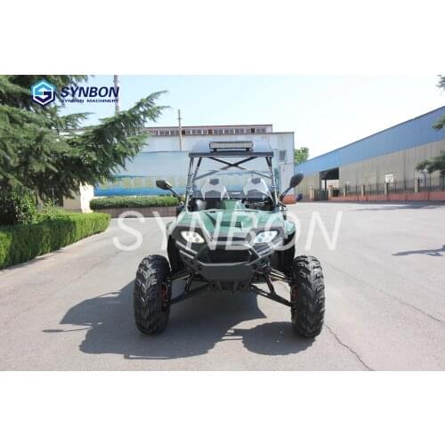 SYNBON Agricultural vehicles Kart beach buggy buggies CE EPA SY400F UVT ATV Off-road Vehicle farmer car with carriage ​​go Karts