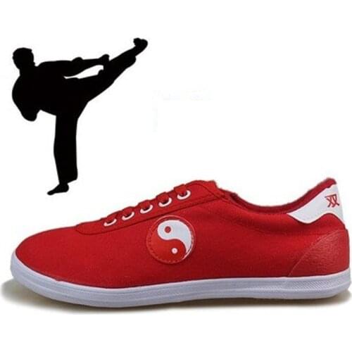 Tai Chi Shoes Taekwondo Breathable kickboxing Competition Chinese kung fu Martial Arts Sneaker Wu shu Karate Tai ji Shoes Adult