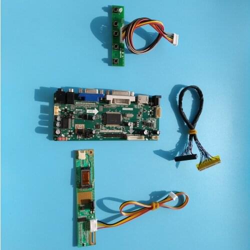 For LTN170U1 VGA monitor 1920X1200 17" HDMI DVI panel LCD DIY Controller board Screen driver Kit
