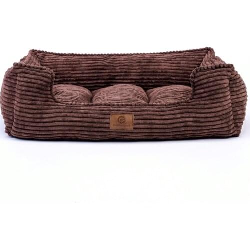 Ultra Supreme Removable Velvet Corduroy Cover Dog House Dog Beds For Small Medium and Large Dogs Pet Products House Pet Beds