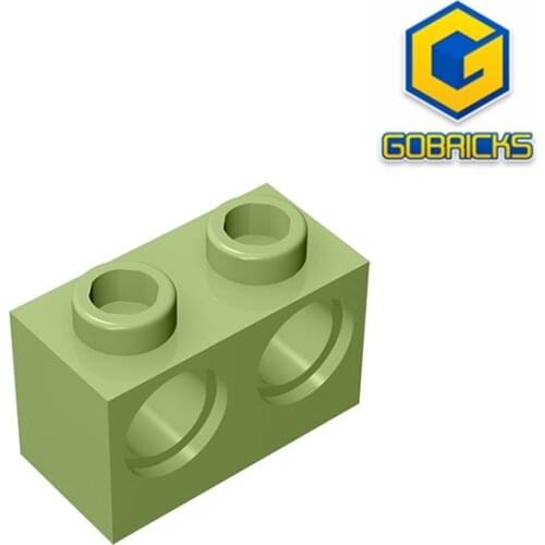 [Gobricks] GDS-624 Building block(No.32000)BRICK 1X2 M. 2 HOLES 4 87 - 1x2 2-hole brick